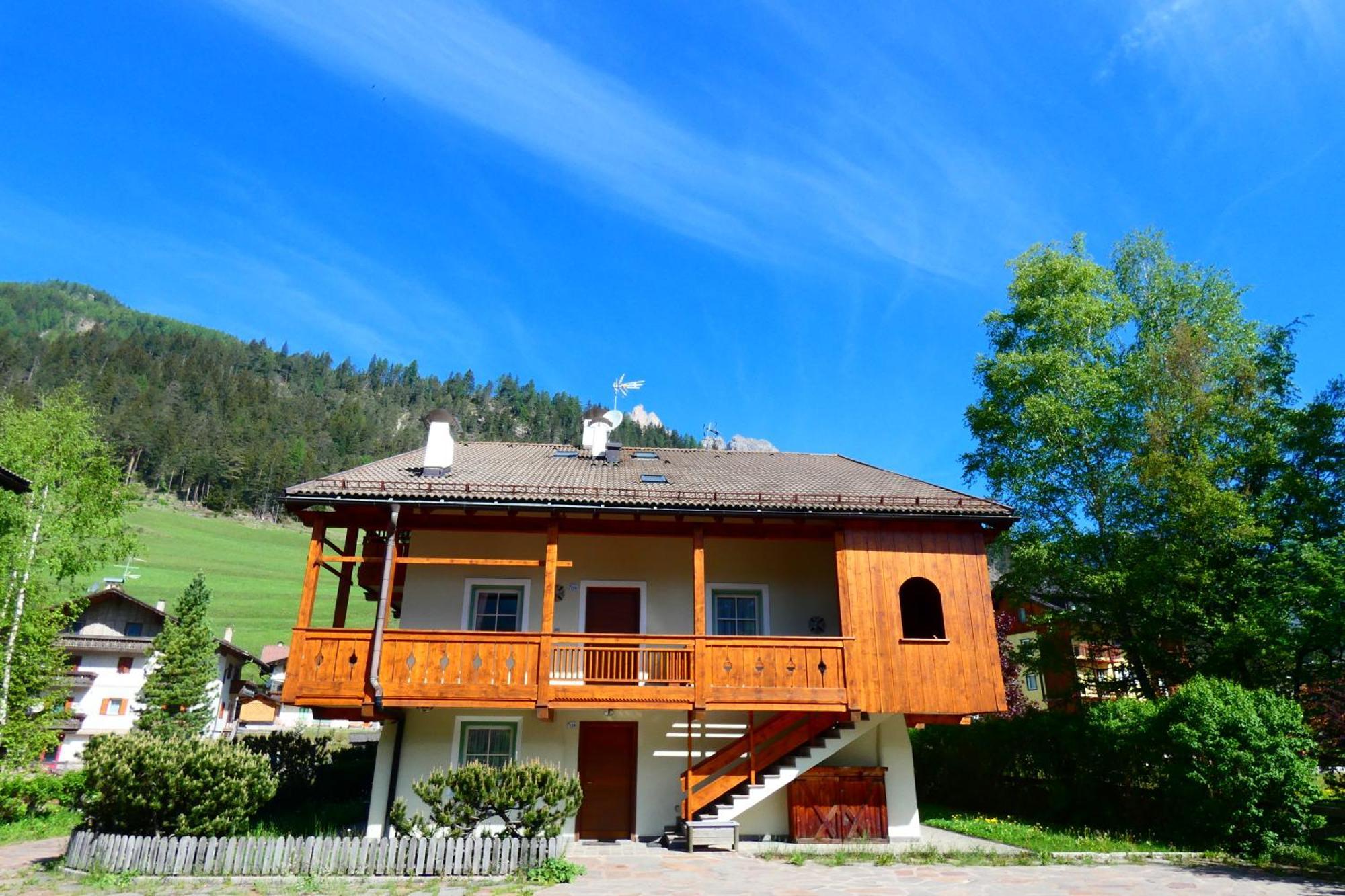 Apartmán Casa El Tobia Pozza di Fassa Exteriér fotografie